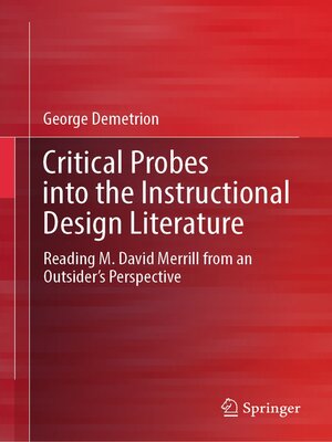 cover image of Critical Probes into the Instructional Design Literature